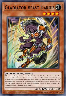 Card Image: Gladiator Beast Darius