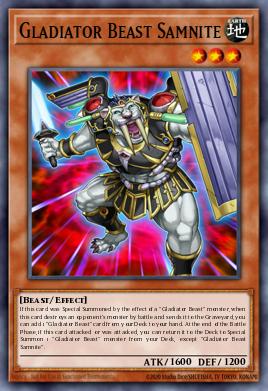 Card Image: Gladiator Beast Samnite