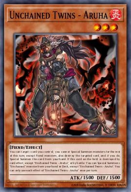 Card Image: Unchained Twins - Aruha