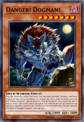 Card Image: Danger! Dogman!