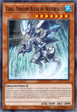 Card Image: Tidal, Dragon Ruler of Waterfalls