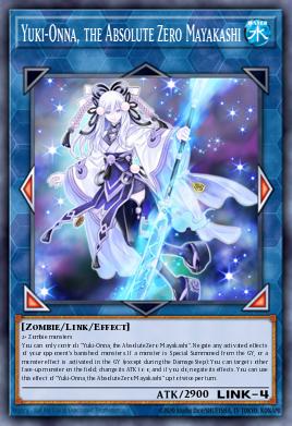 Card Image: Yuki-Onna, the Absolute Zero Mayakashi