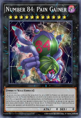Card Image: Number 84: Pain Gainer