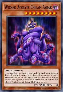 Card Image: Wicked Acolyte Chilam Sabak