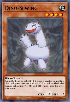 Card Image: Dino-Sewing