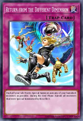 Card Image: Return from the Different Dimension