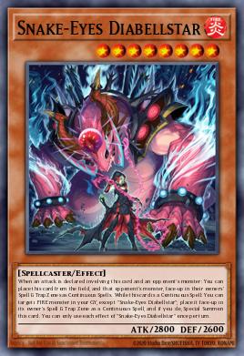 Card Image: Snake-Eyes Diabellstar