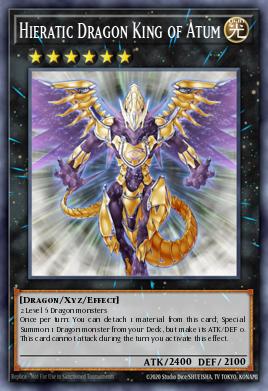 Card Image: Hieratic Dragon King of Atum
