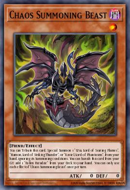 Card Image: Chaos Summoning Beast