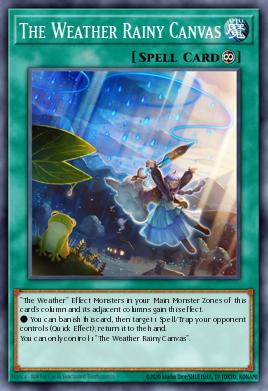 Card Image: The Weather Rainy Canvas