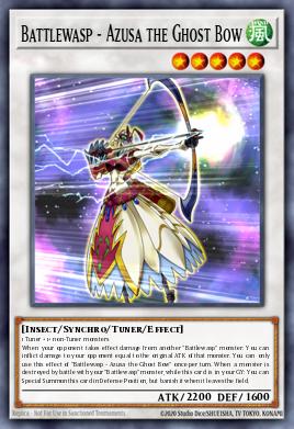 Card Image: Battlewasp - Azusa the Ghost Bow