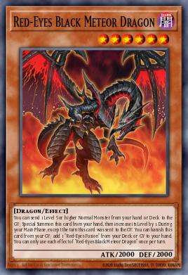 Card Image: Red-Eyes Black Meteor Dragon
