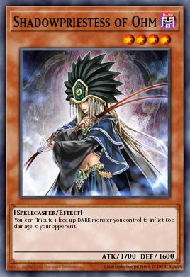 Card Image: Shadowpriestess of Ohm