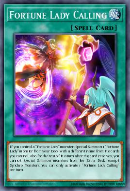 Card Image: Fortune Lady Calling