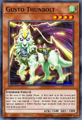 Card Image: Gusto Thunbolt
