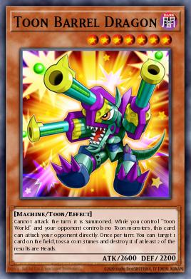 Card Image: Toon Barrel Dragon