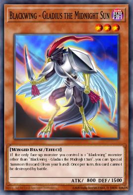 Card Image: Blackwing - Gladius the Midnight Sun