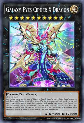 Card Image: Galaxy-Eyes Cipher X Dragon