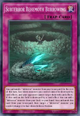 Card Image: Subterror Behemoth Burrowing