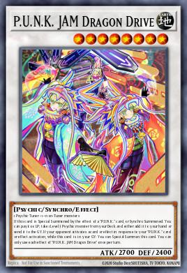Card Image: P.U.N.K. JAM Dragon Drive