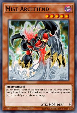 Card Image: Mist Archfiend