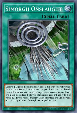 Card Image: Simorgh Onslaught