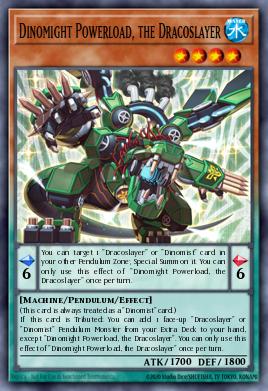 Card Image: Dinomight Powerload, the Dracoslayer