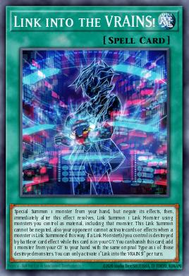 Card Image: Link into the VRAINS!