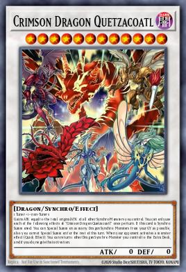 Card Image: Crimson Dragon Quetzacoatl