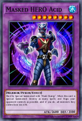 Card Image: Masked HERO Acid