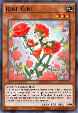Card Image: Rose Girl
