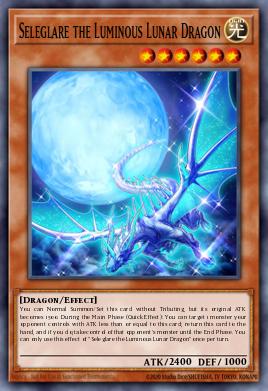 Card Image: Seleglare the Luminous Lunar Dragon