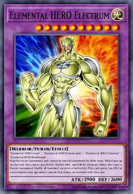 Card Image: Elemental HERO Electrum