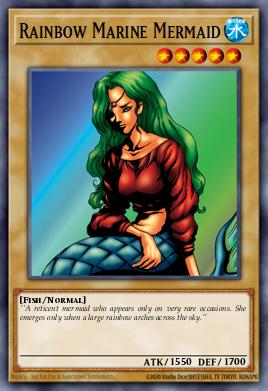 Card Image: Rainbow Marine Mermaid
