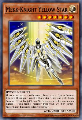 Card Image: Mekk-Knight Yellow Star