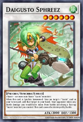 Card Image: Daigusto Sphreez