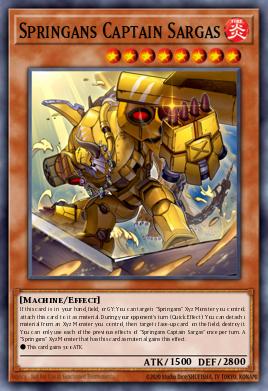 Card Image: Springans Captain Sargas
