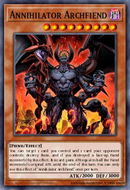 Card Image: Annihilator Archfiend
