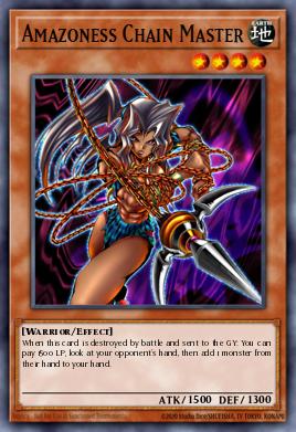 Card Image: Amazoness Chain Master