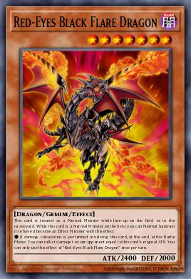 Card Image: Red-Eyes Black Flare Dragon