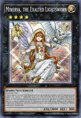 Card Image: Minerva, the Exalted Lightsworn