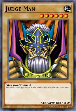 Card Image: Judge Man