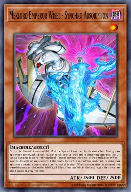 Card Image: Meklord Emperor Wisel - Synchro Absorption