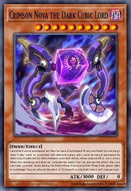 Card Image: Crimson Nova the Dark Cubic Lord