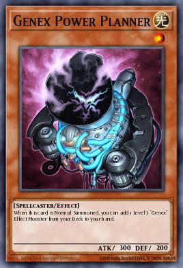 Card Image: Genex Power Planner