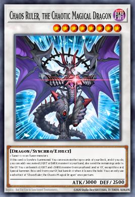 Card Image: Chaos Ruler, the Chaotic Magical Dragon