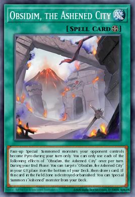Card Image: Obsidim, the Ashened City