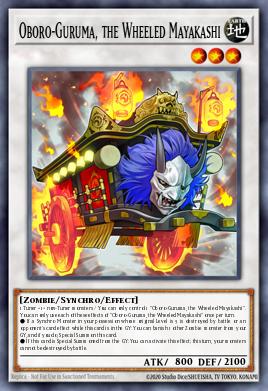 Card Image: Oboro-Guruma, the Wheeled Mayakashi
