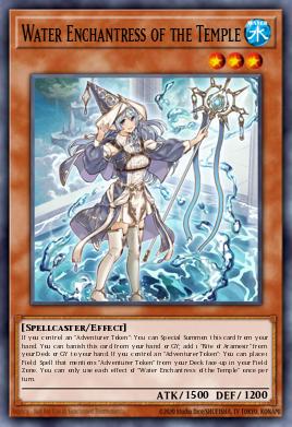 Card Image: Water Enchantress of the Temple