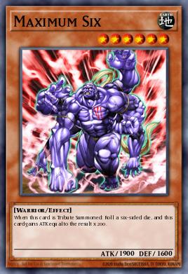 Card Image: Maximum Six